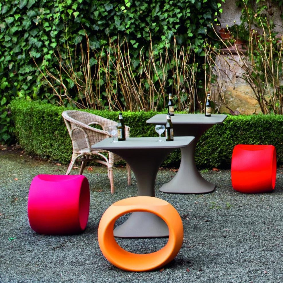Cero Outdoor Stool by Serralunga Furniture Stool Cero Outdoor Stool by Serralunga Furniture Stool